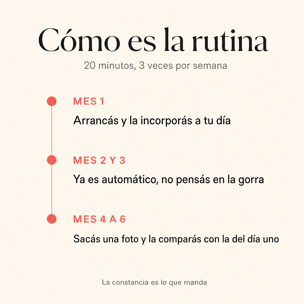 Como es la rutina de Capilux mes a mes